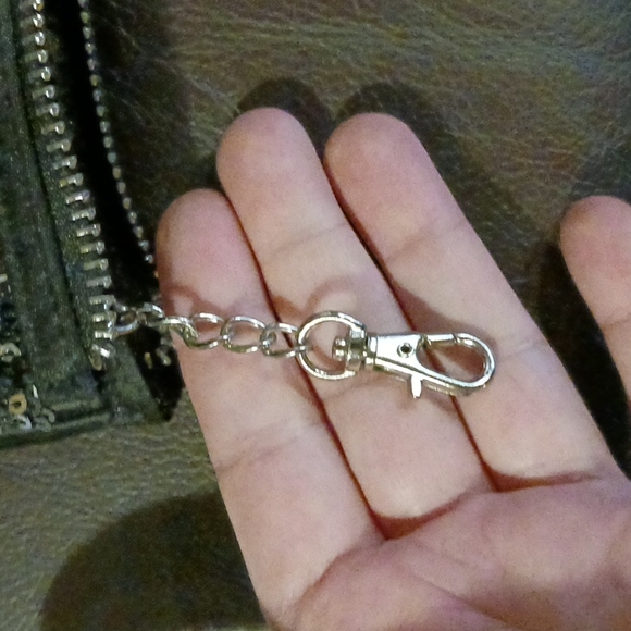 Victoria's Secret Black Sequined coin Pouch - Picture 6 of 7